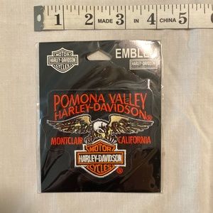 Harley-Davidson Pomona Valley logo patch